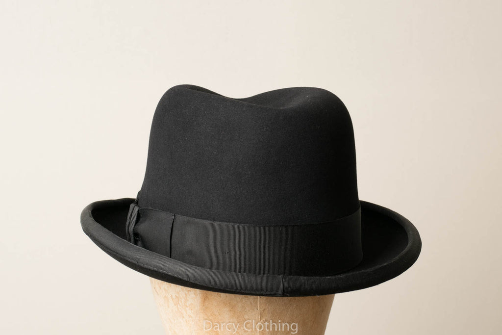 Fur Felt Homburg Hat (HA126)
