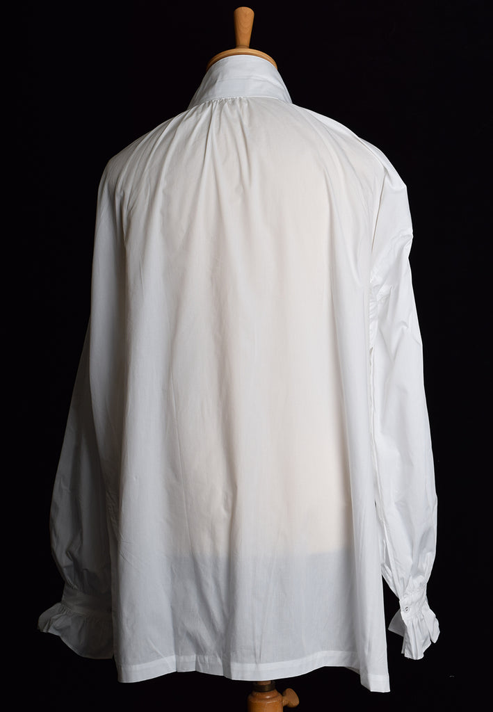 Square Cut Frilled Cotton Lawn Period Shirt (SH110)