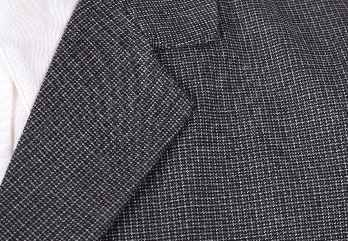 Charcoal Textured Weave Waistcoat (WC360)
