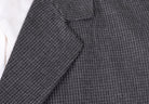 Charcoal Textured Weave Waistcoat (WC360)