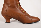 Brown Victorian Lace Up Boots (SP1912)