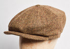 Standard Eight Piece Cap (HA137) - Brown Donegal