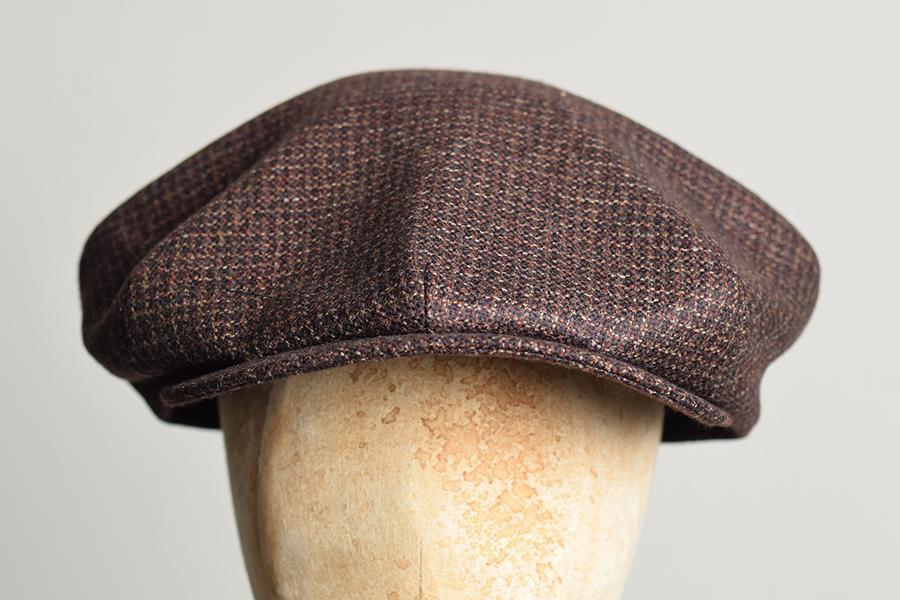 1930's Tweed Cap (HA139) - Brown Check