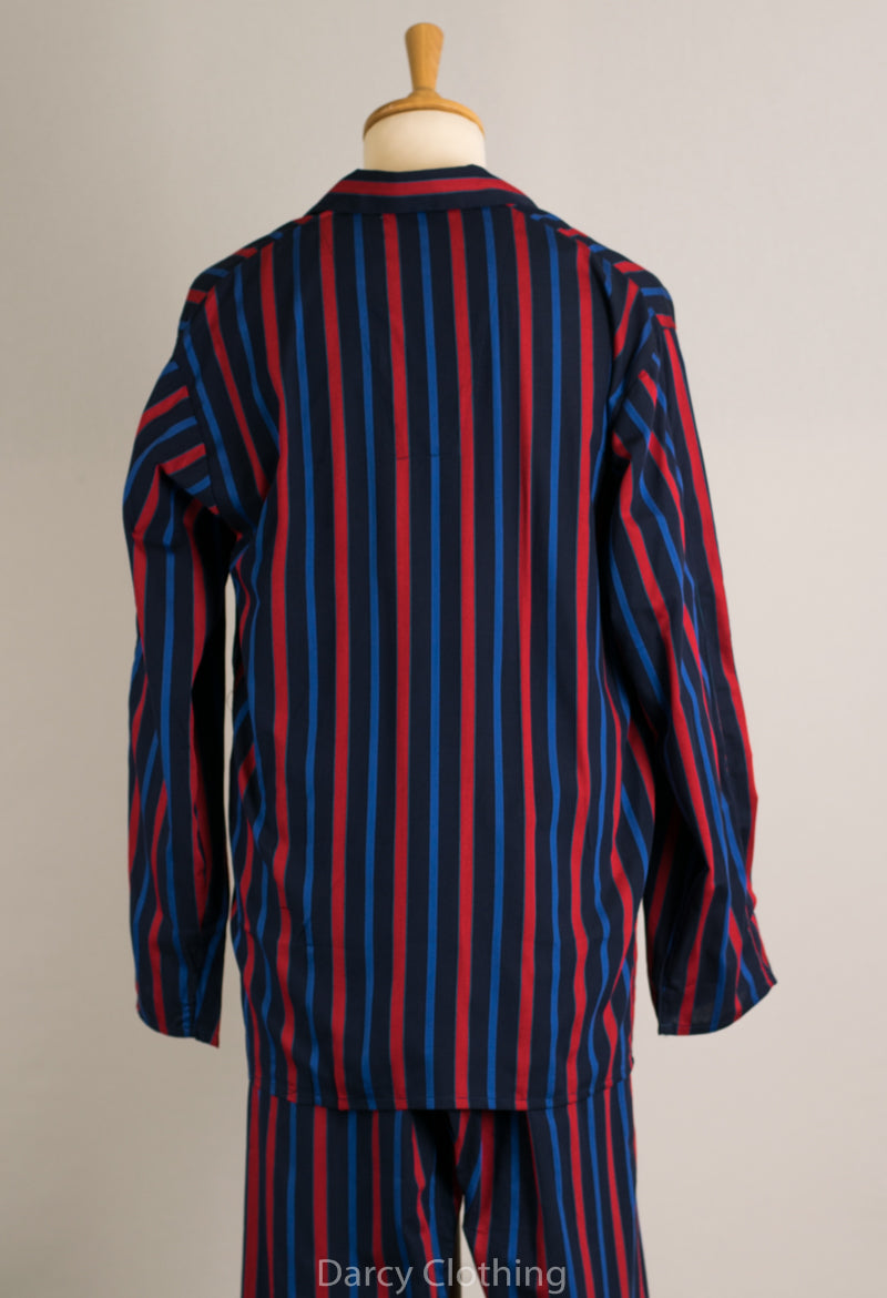 Westchic navy 2025 basic striped pajamas