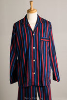 Noel Coward Pyjamas (NW421) - Red / Navy