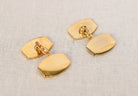 Cuff links (ST850) - Barrel / Gold
