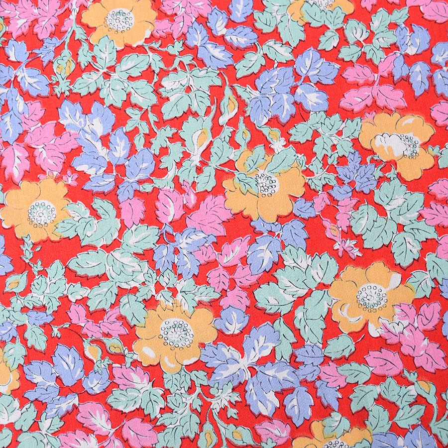 Yellow Poppy Liberty Tana Lawn Fabric (FD-LIB-20)