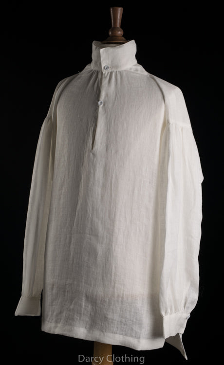 Boy's C18th Linen Shirt (SH1203) - Ivory Linen