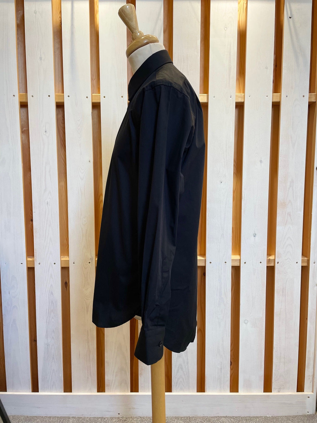 1950's Cotton Poplin Shirt (SH1950) -  Black