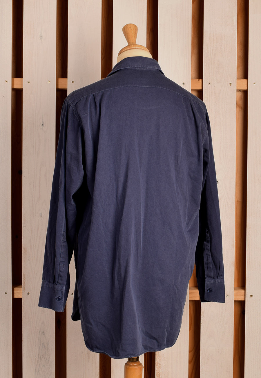 French Blue Workman's Shirt (SH210)
