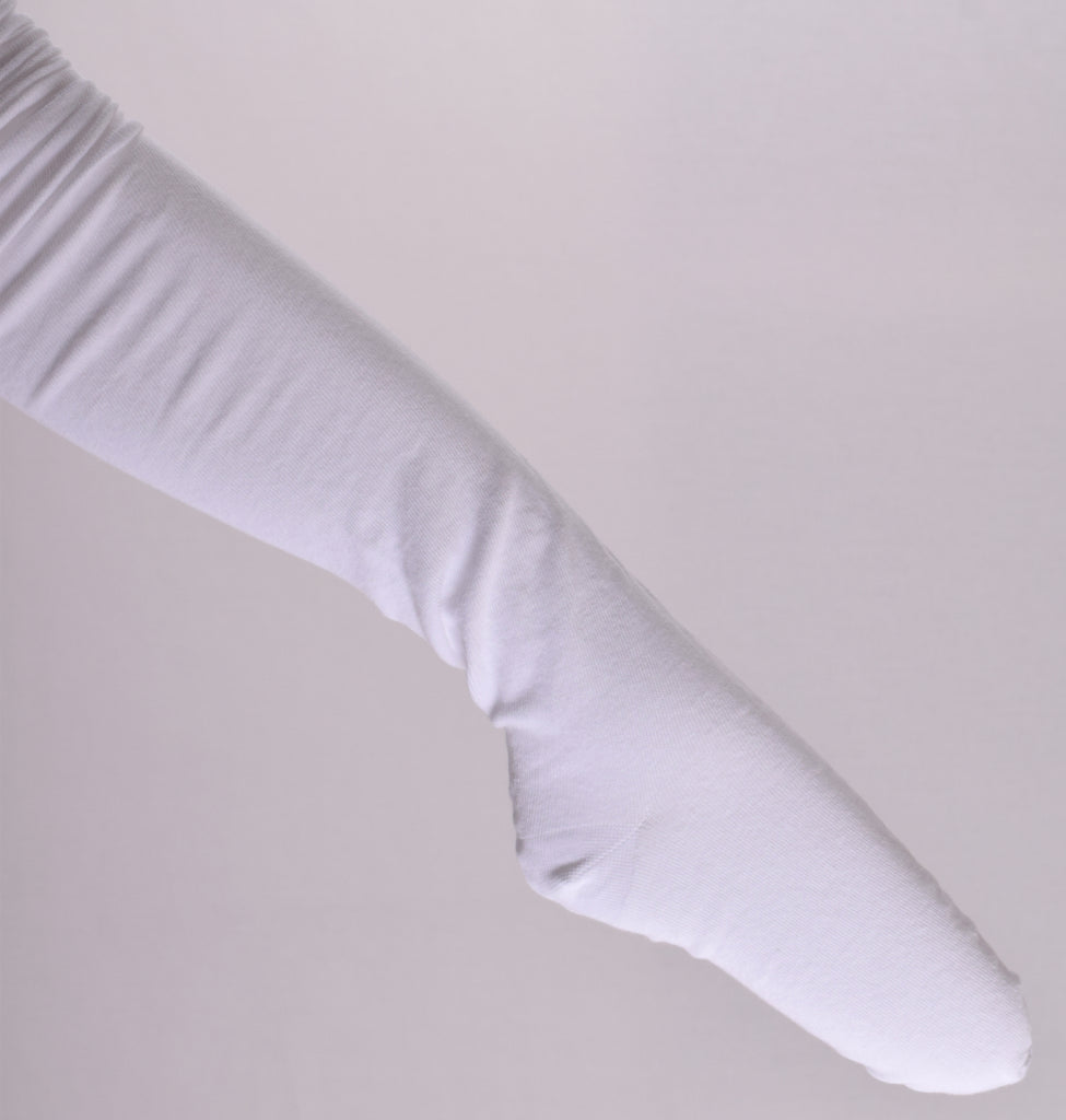 Lightweight Cotton Stockings (SO150) - White