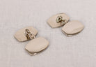 Cuff links (ST850) - Barrel / Nickel