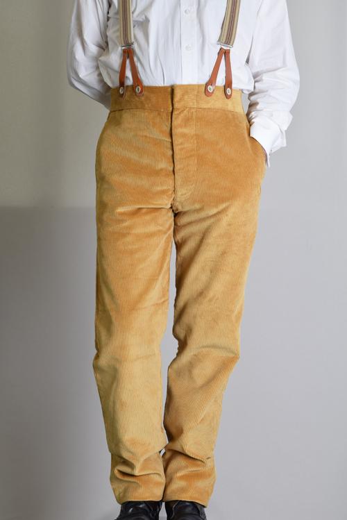 Corduroy Fishtail Back Trousers. 7 colourways (TR600)