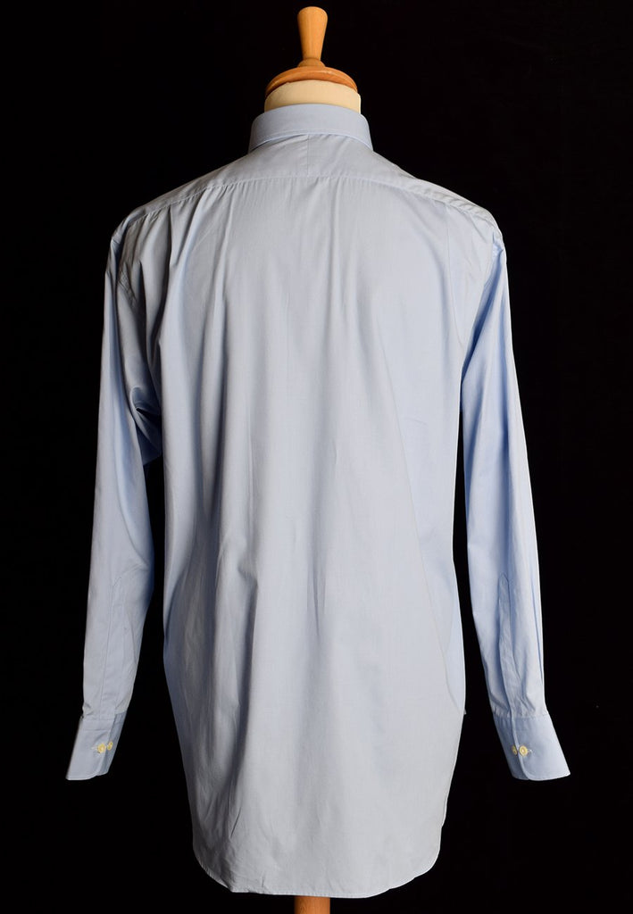 1950's Cotton Poplin Shirt (SH1950) - Airforce Blue