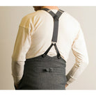 Plain Coloured Button-on Braces (BR700)