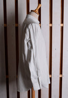Collar Attached Green Brown Striped Workshirt (SH220CA)