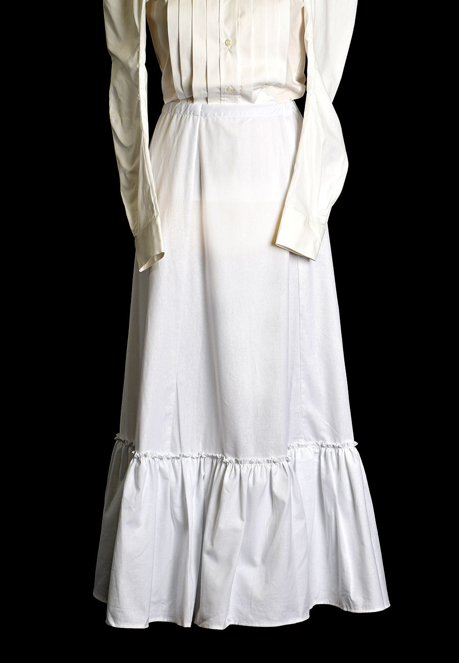 Edwardian Cotton Petticoat (SK105) Edwardian Cotton Petticoat (SK105)