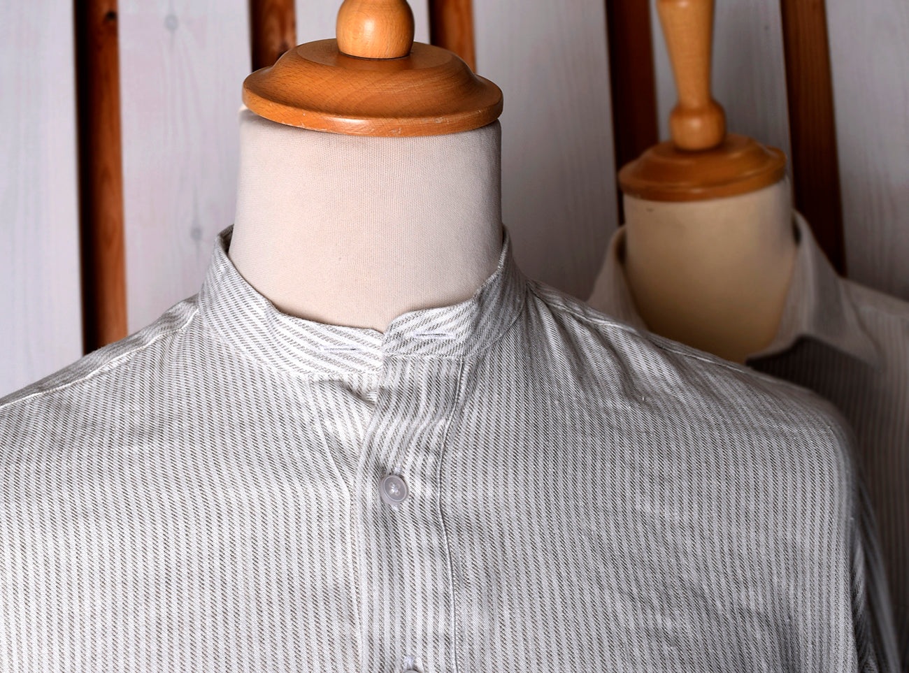 WIRROW -Linen Regular Collar Shirt- | twelve blog