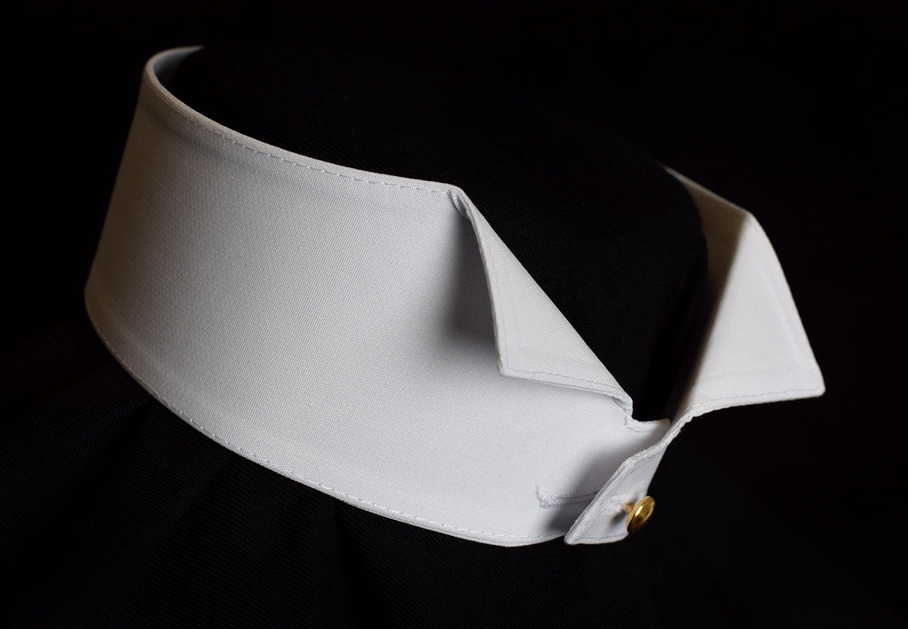 Washable Edwardian Wing Collar (CO138W) – Darcy Clothing
