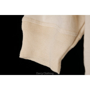 The Vintage Shirt Company Short Sleeve Button Front Vest (UN2100) - Knitted Cuff Detail