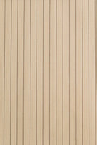 Replica Striped Fabric Neckband Tunic Shirt with Separate Collar (SH185) - Colour 77 - Chocolate Stripe