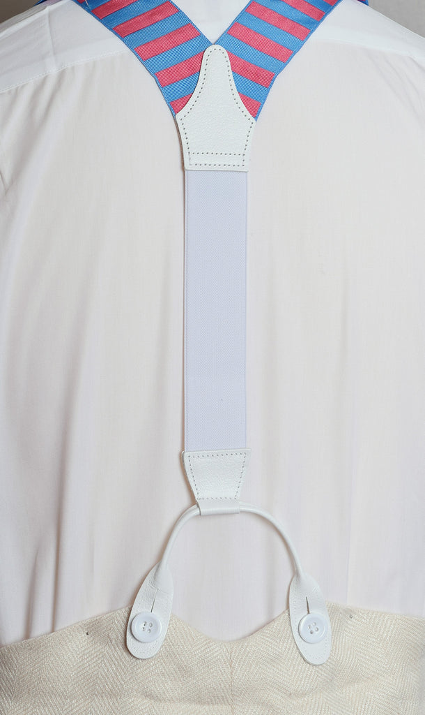 Horizontal Stripe Ribbon Braces (BR740)
