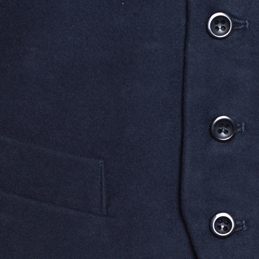 Cotton Moleskin Waistcoats (WC700) - Navy