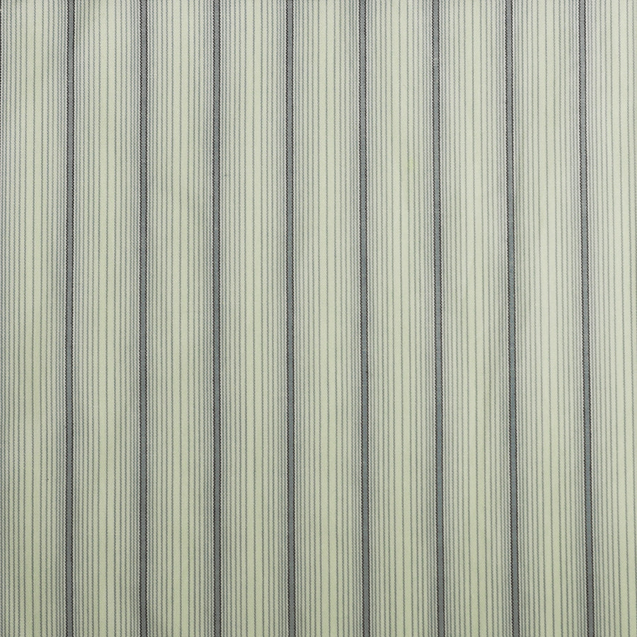 Green Stripe Cotton Poplin (FD072)