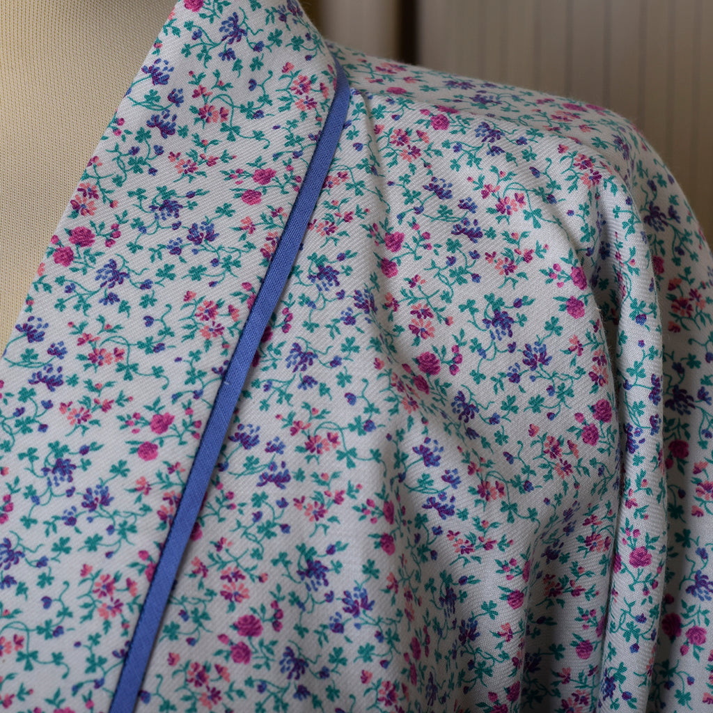 Vintage Liberty Print Ladies Dressing Gown (NW520) - Floribunda