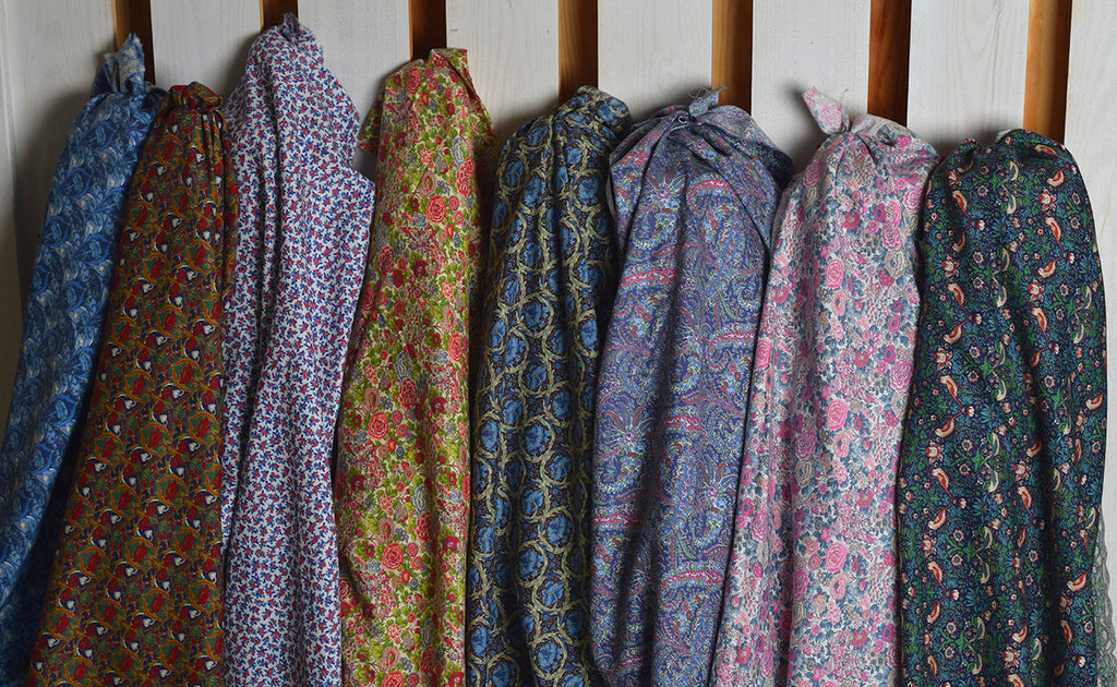 Vintage Liberty Print Ladies Dressing Gown (NW520) - Available Fabrics