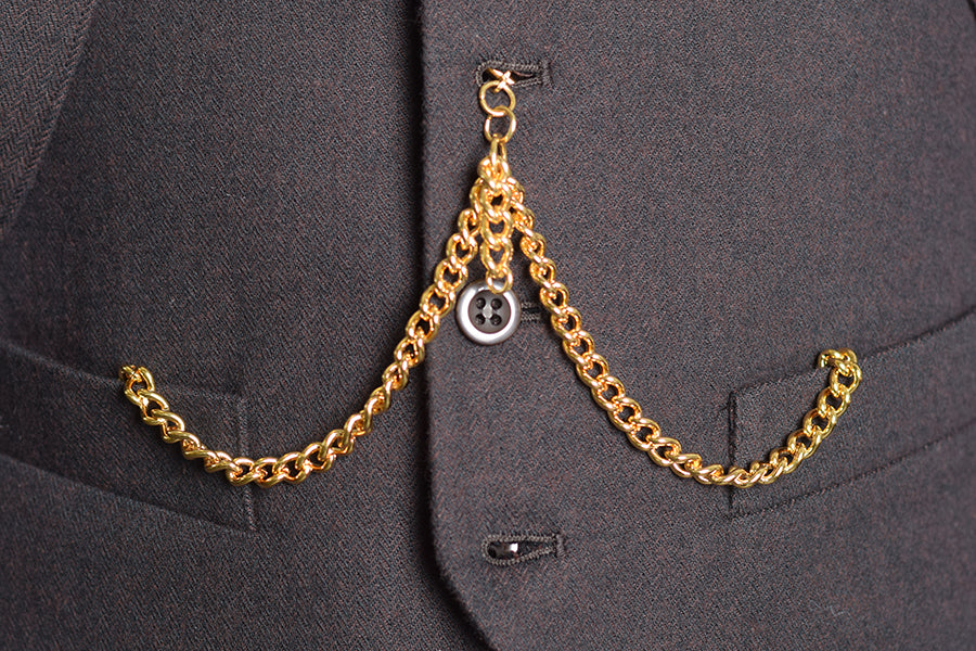 Double Watch Chain (ST912) - Gold