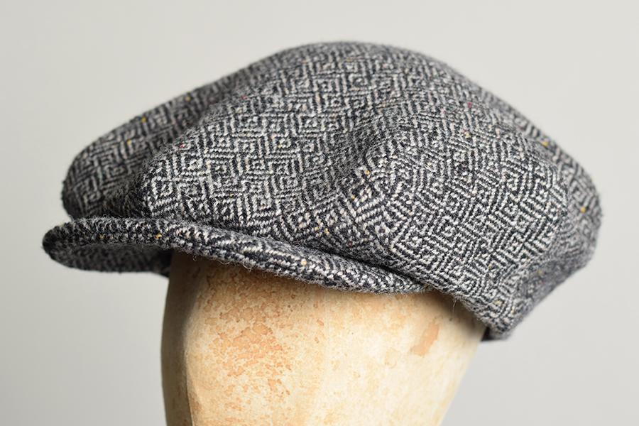 1930's Tweed Cap (HA139) - Grey