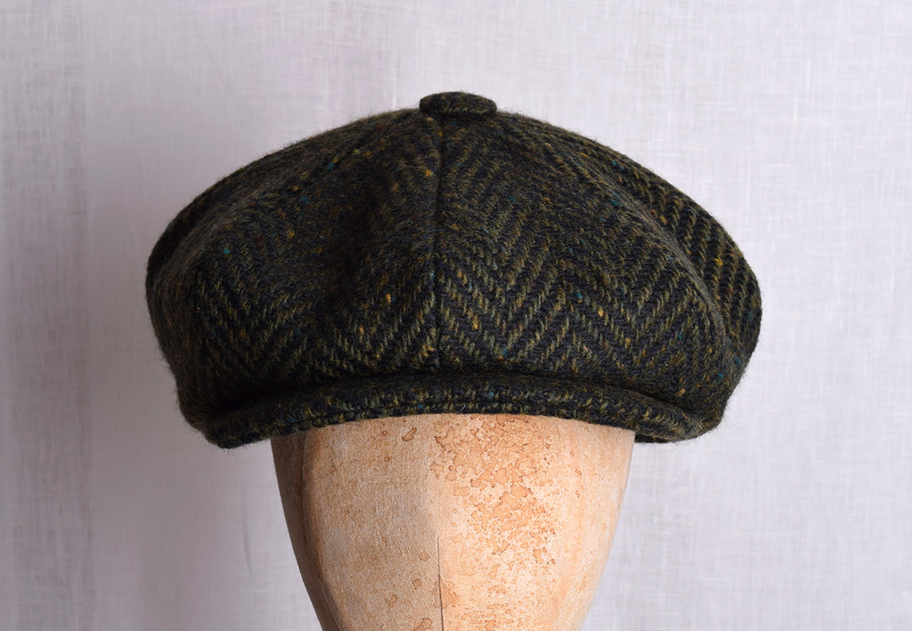 Large Eight Piece Cap (HA138) - Bold Green