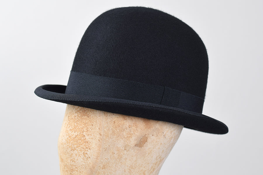 Bowler Hat Round Brim Hat Mens High Crown Derby Bowler Hat (HA113)