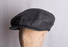 1930's Tweed Cap (HA139) - Grey Zig Zag