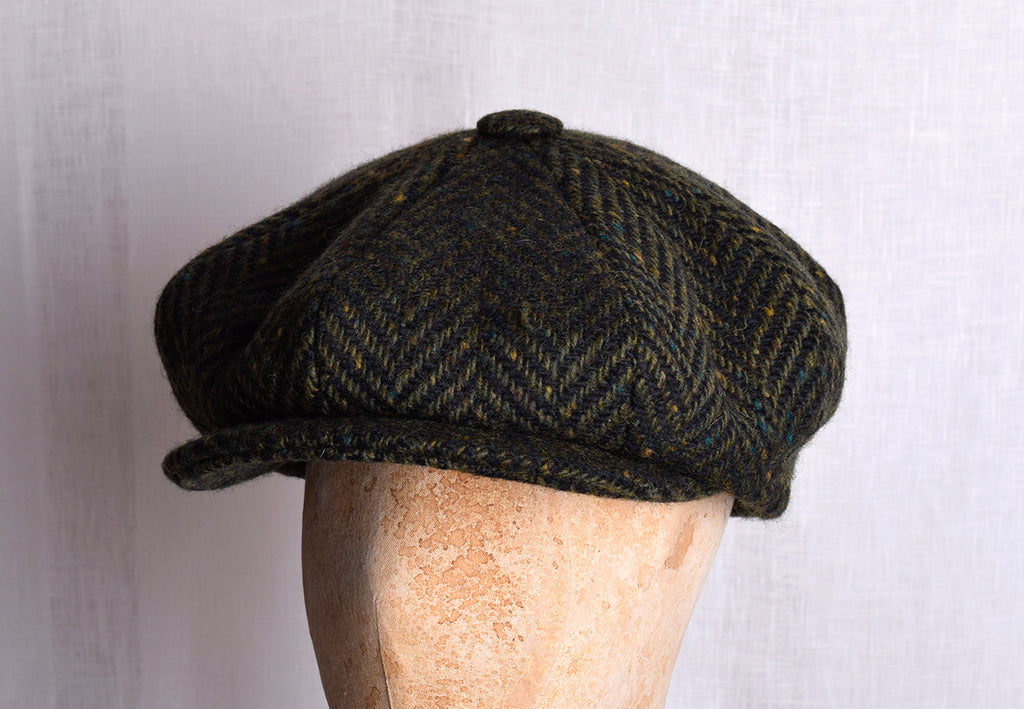 Large Eight Piece Cap (HA138) - Bold Green