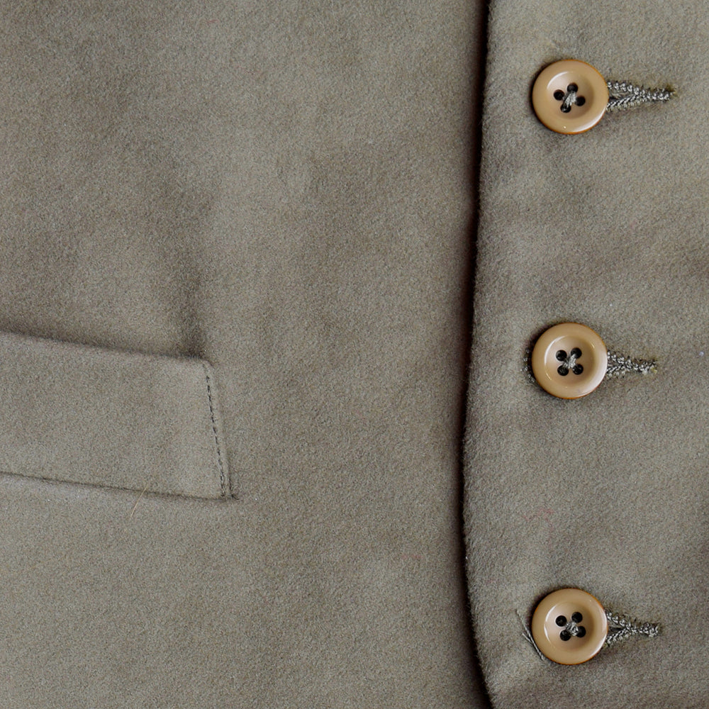 Cotton Moleskin Waistcoats (WC700) - Lovat 