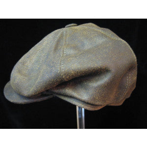 Eight Piece Leather Cap (HA140)