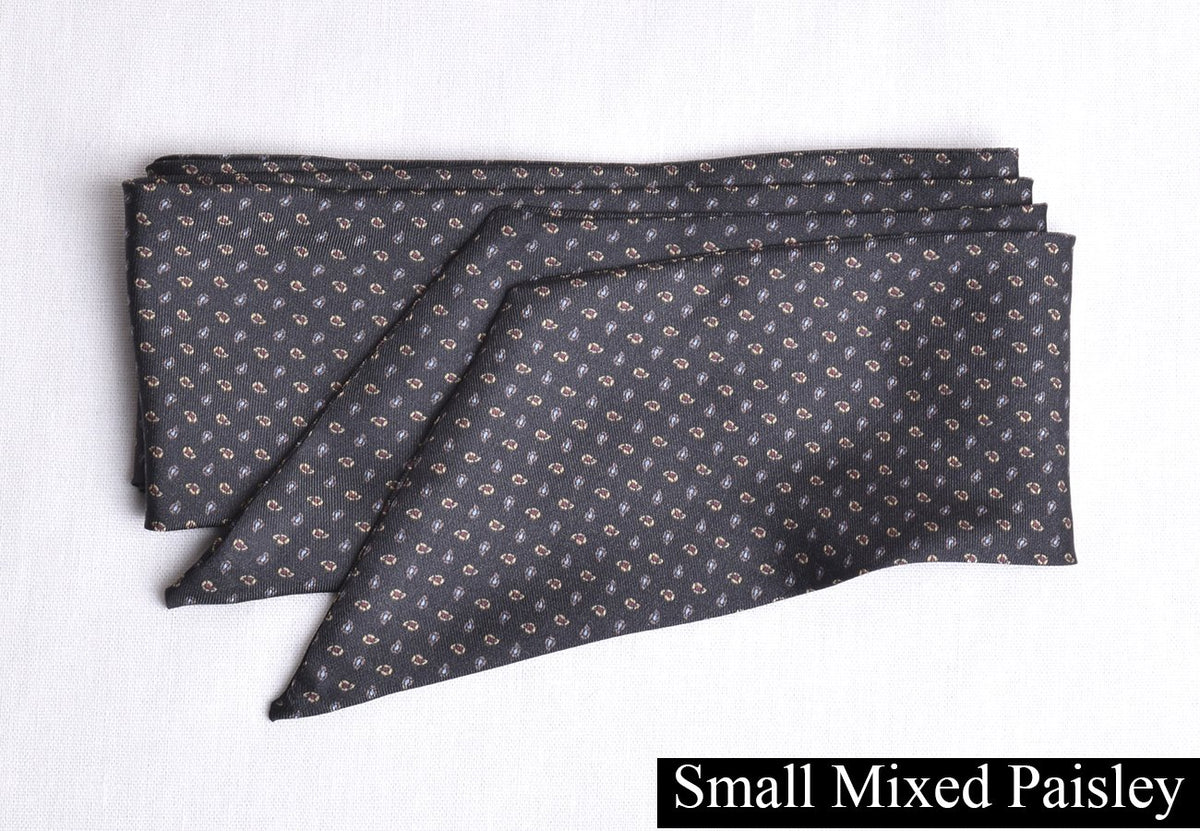 Printed Victorian Silk Bow Tie (CR562)