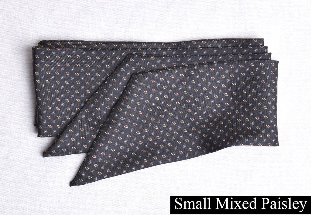 Printed Victorian Silk Bow Tie (CR562)
