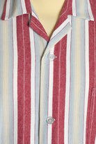 Children's Traditional Stripe Pyjamas (NW4201) - Wine / Grey Stripe