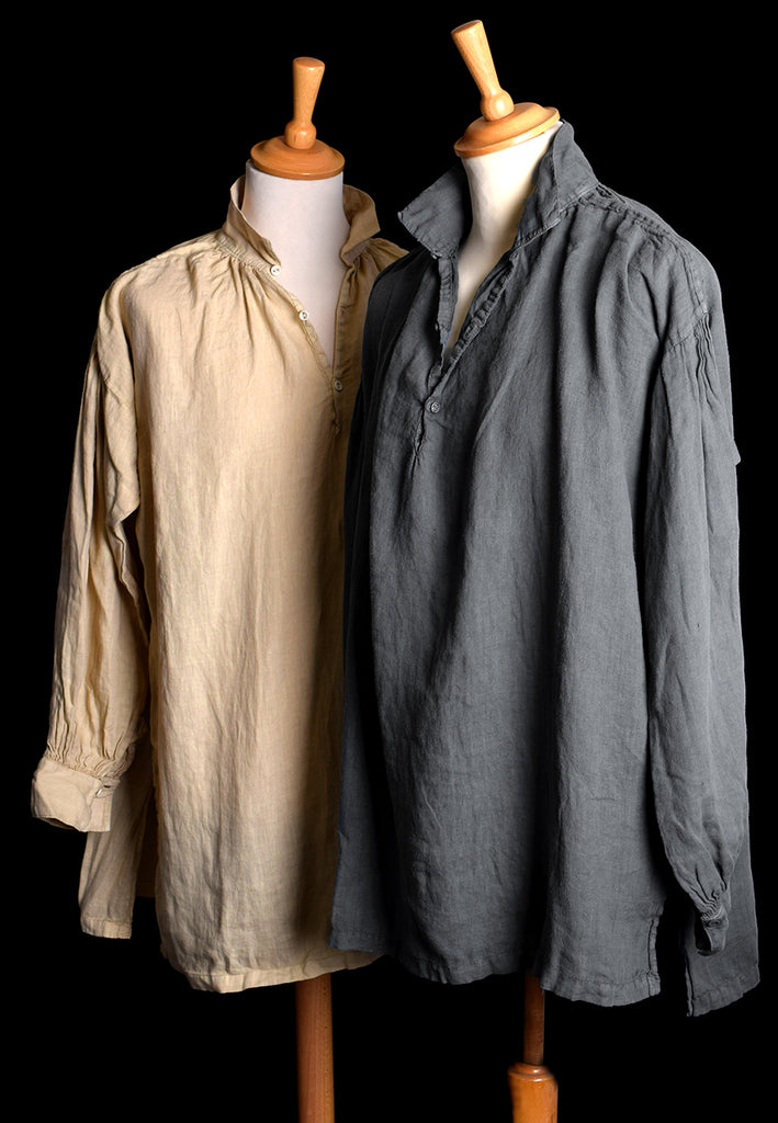 Broken Down C18th Linen Shirt (SH120B) | Darcy Clothing