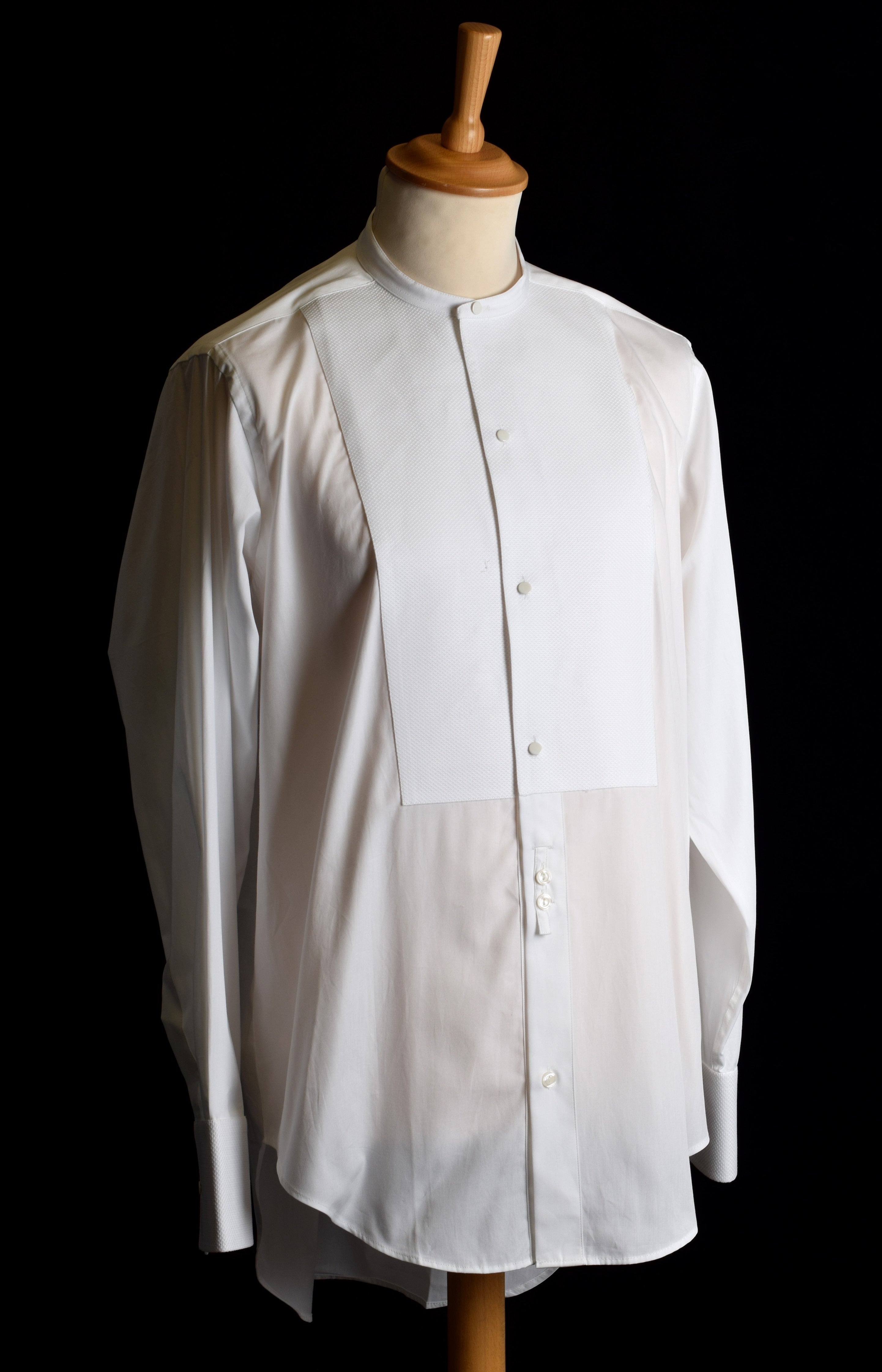 Marcella Front Collarless Evening Shirt (SH230) Darcy Clothing Marcella Front Collarless Evening Shirt (SH230) Darcy Clothing