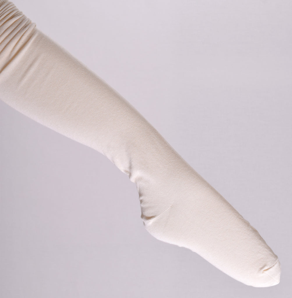 Lightweight Cotton Stockings (SO150) - Cream