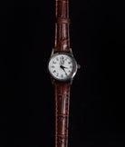 Cheap Wrist Watches (ST931) - Ladies Brown Strap with Silver Face