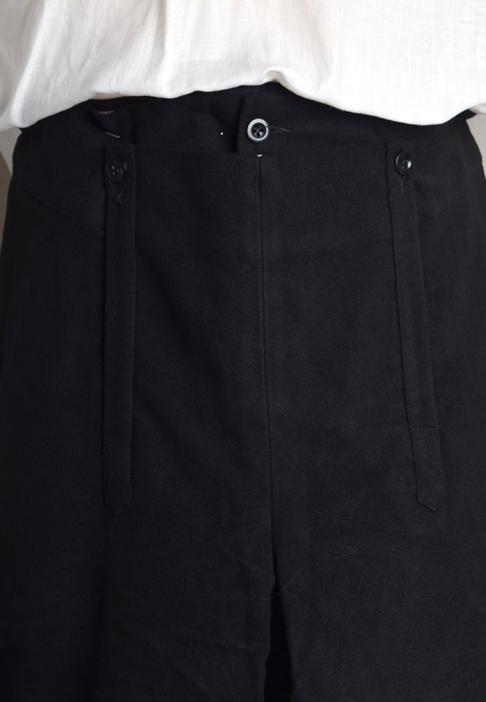 C18th Formal Knee Breeches (TR210) - Black Button Detail