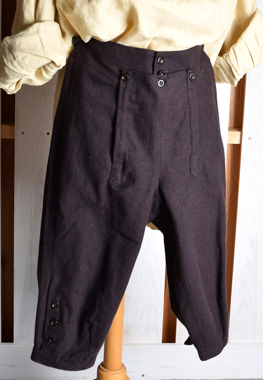 C18th Informal Breeches (TR211) - Darcy Clothing