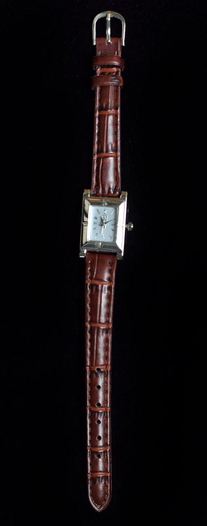 Cheap Wrist Watches (ST931) - Ladies Brown Strap with Square Face