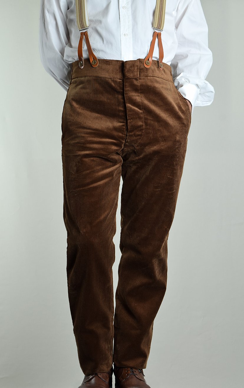 Gramicci stretch corduroy trousers in brown  ASOS